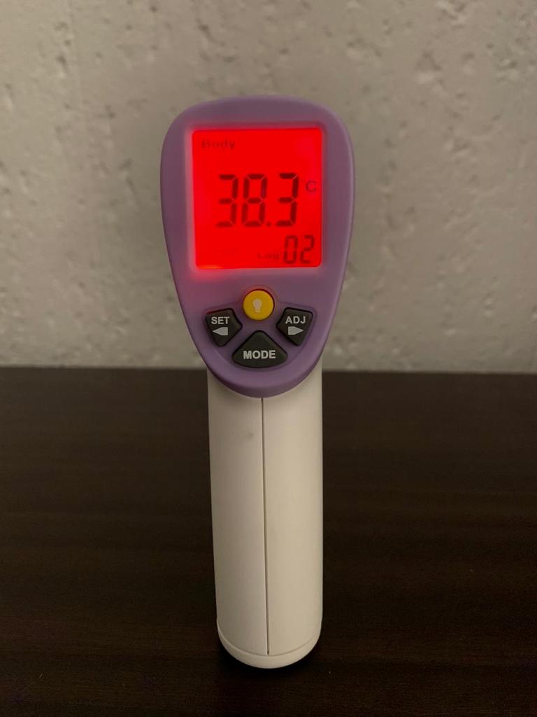 Body thermometer fever