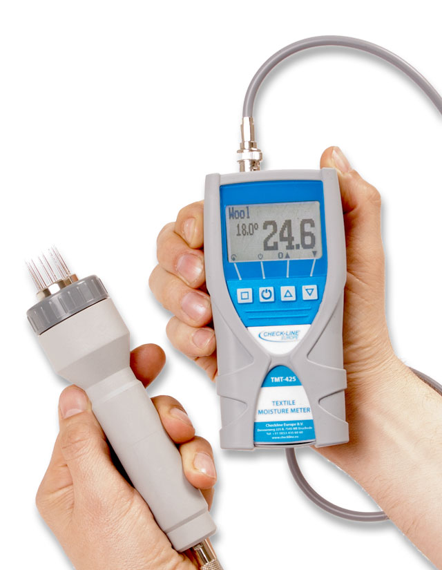Digital textile moisture meter tmt 425
